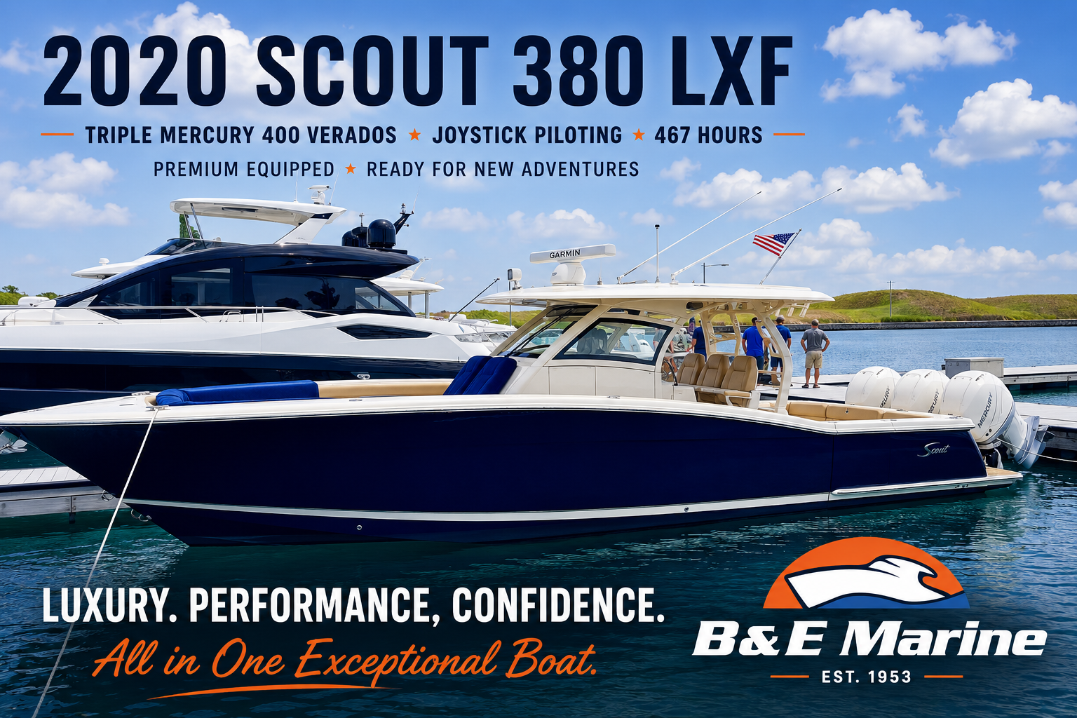 Why This 2020 Scout 380 LXF May Be the Smartest Center Console on the Market