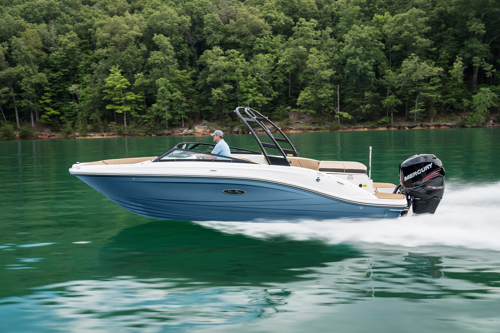 Boats on Lake Michigan