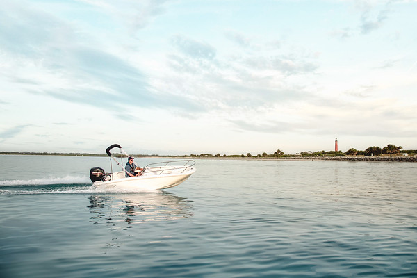 Boats on Lake Michigan