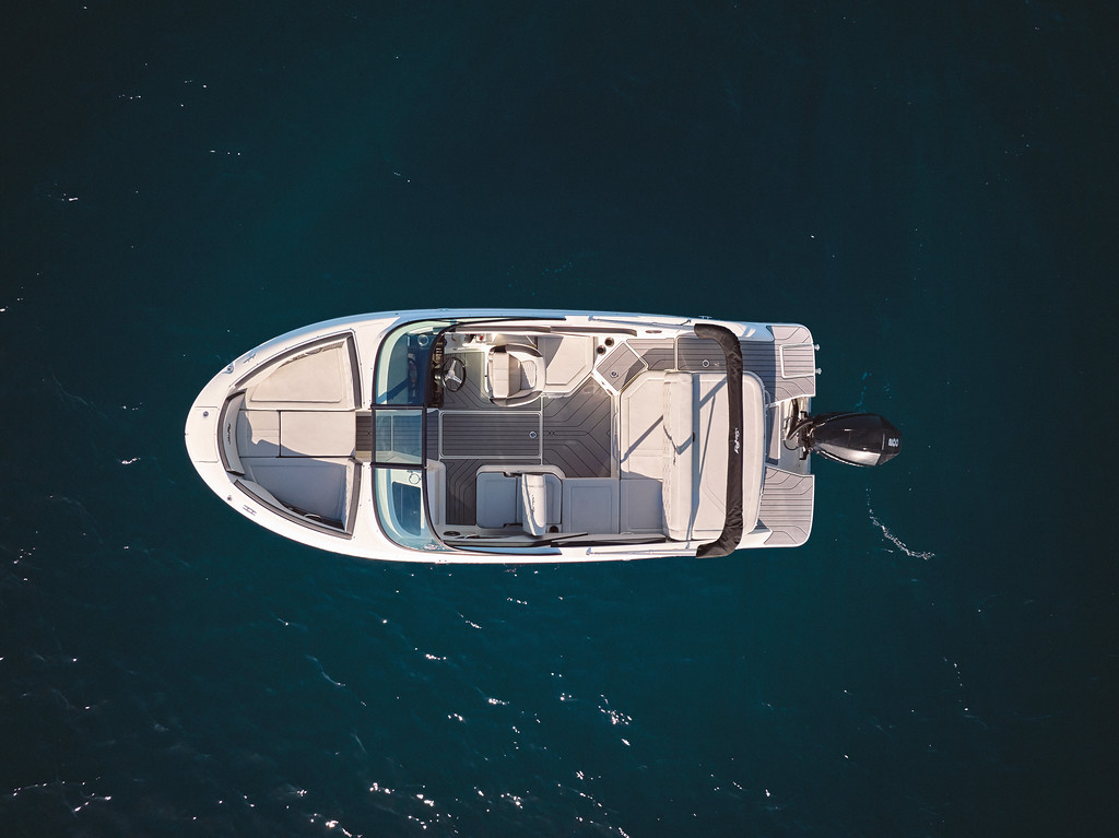 Boats on Lake Michigan