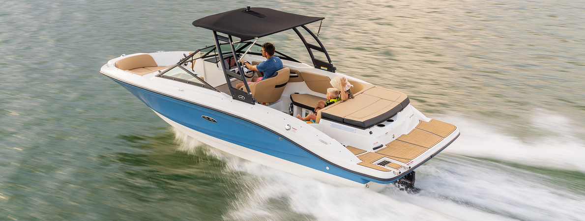 Boats on Lake Michigan